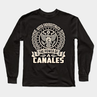 CANALES Long Sleeve T-Shirt